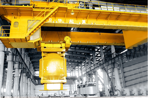 WEIHUA Intelligent Overhead Crane for Smelting Feeding